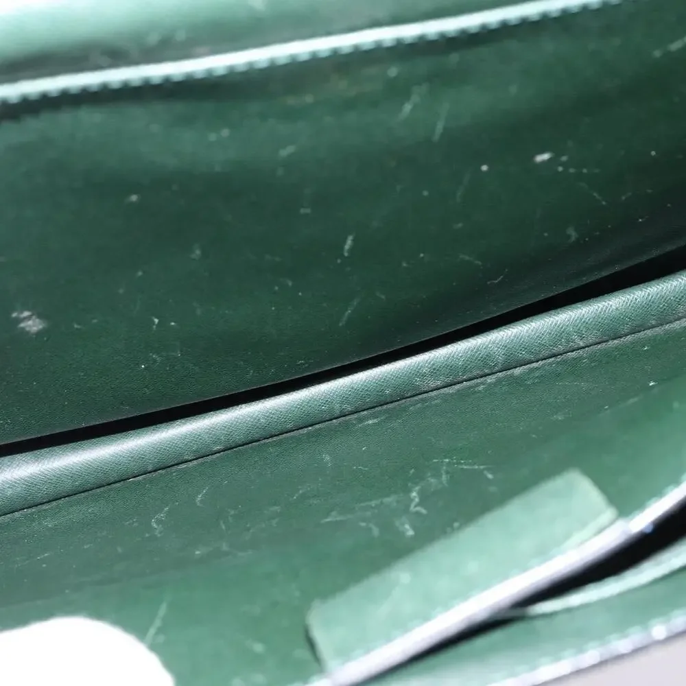 Louis Vuitton Taiga Serviette Moskova Business Bag Epicea Green